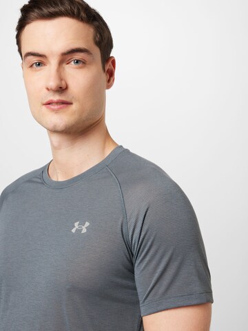 UNDER ARMOUR Sportshirt 'Streaker' in Grau