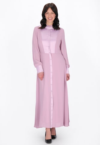 Robe usha BLACK LABEL en violet