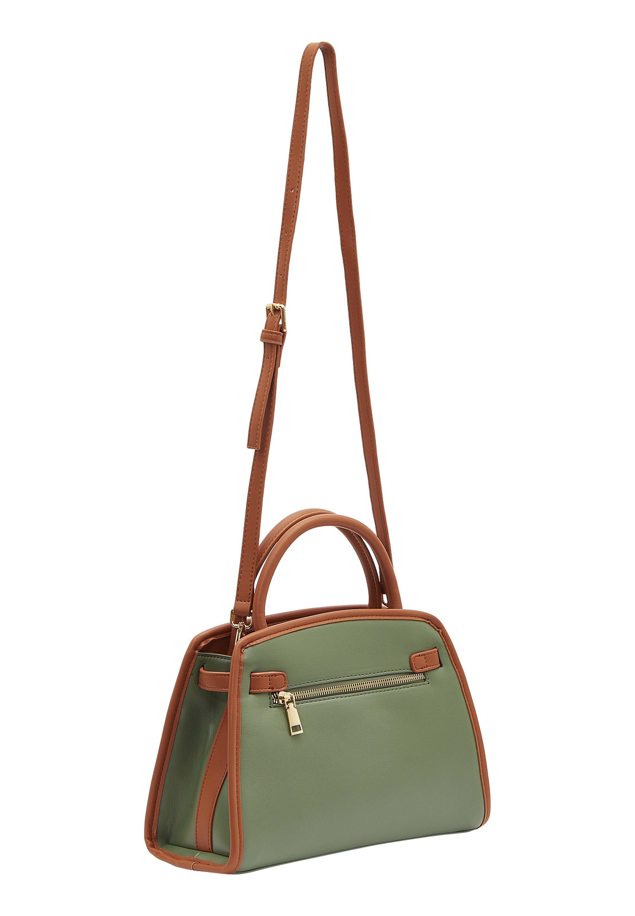 Usha Handtas in Groen