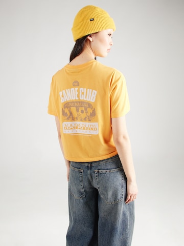 NAPAPIJRI - Camiseta 'HOWARD' en amarillo