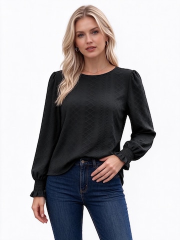 Yesfashion Shirt in Zwart: voorkant