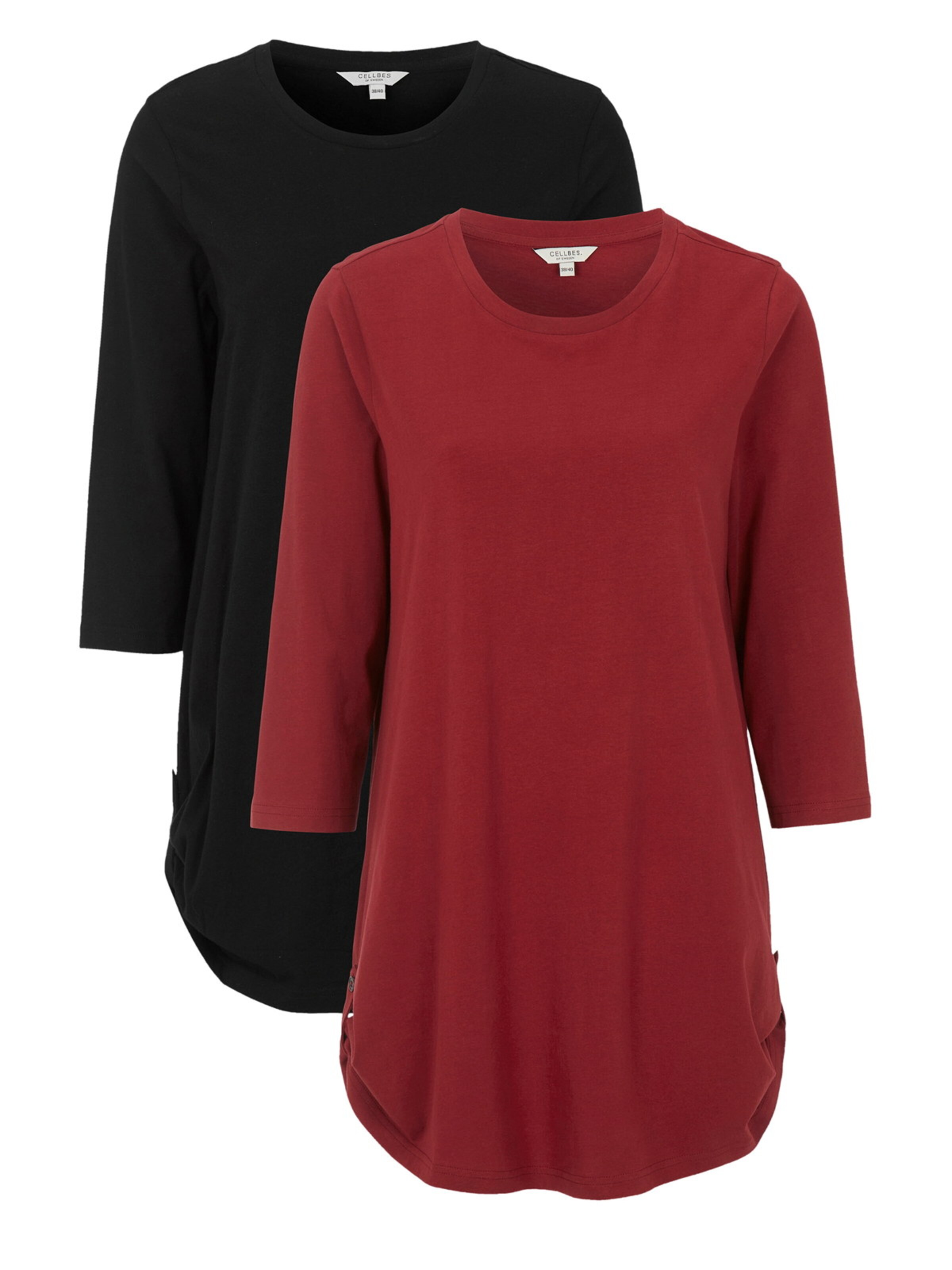 Cellbes of Sweden Tuniek in Rood: voorkant