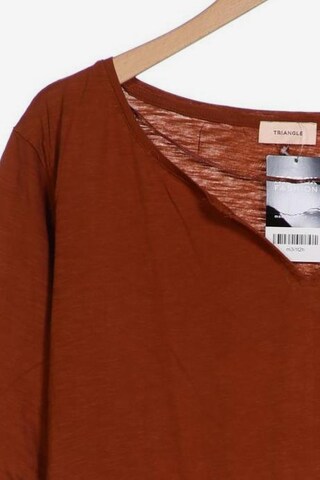TRIANGLE Top & Shirt in 6XL in Brown