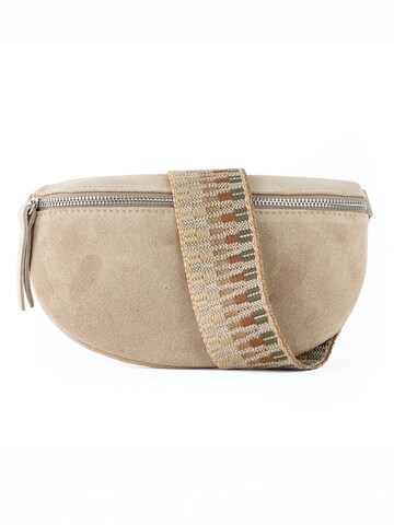 lePelou Gürteltasche 'TINA small' in Beige: Vorderseite