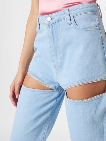 Misspap Regular Jeans 'Diamante' in Blauw