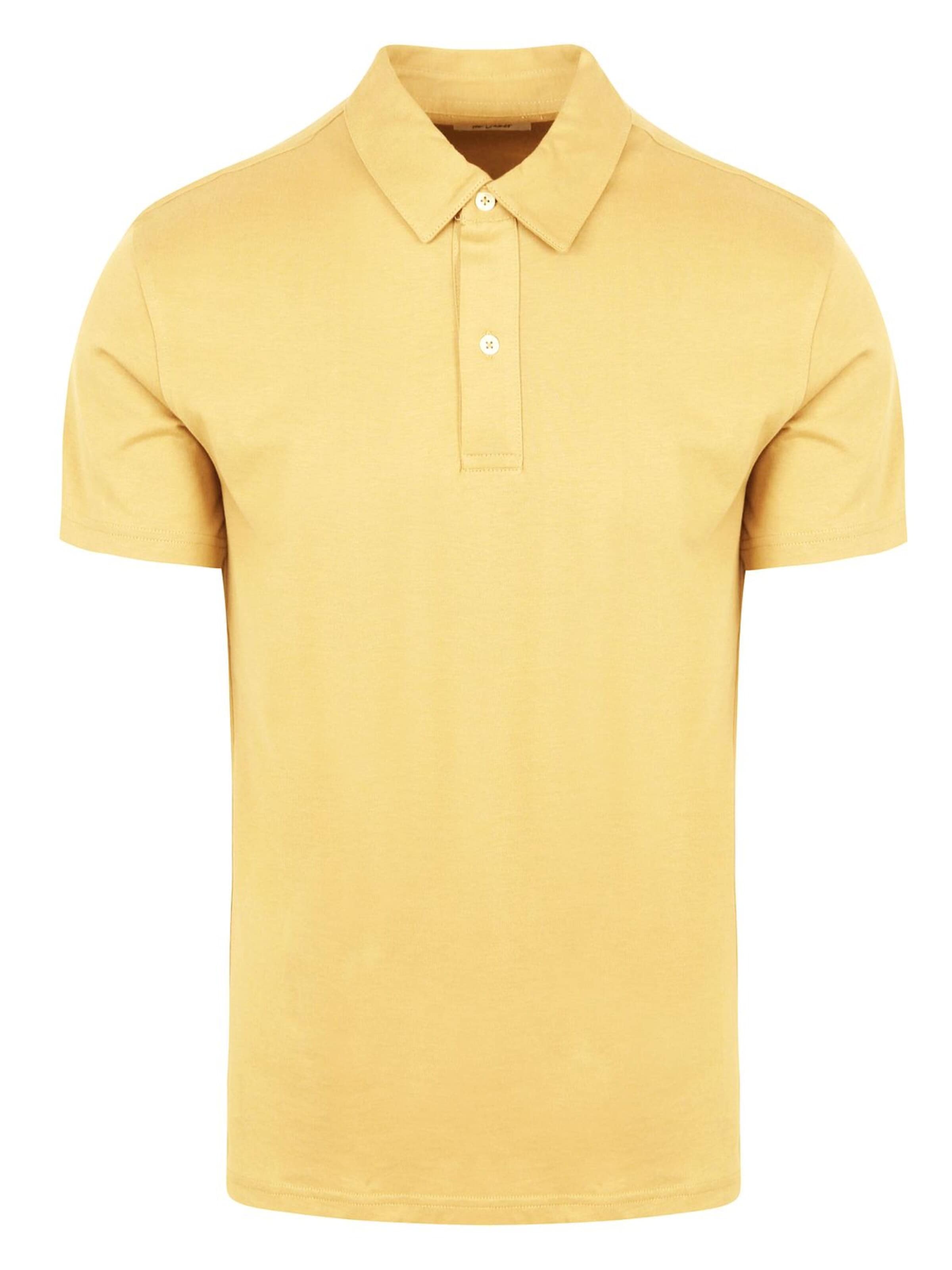KING Essentials Shirt 'The James' in Yellow: front