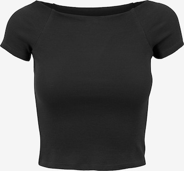 Urban Classics Shirt in Black: front