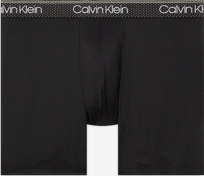 Calvin Klein Underwear Boxers en noir / blanc chiné, Vue avec produit