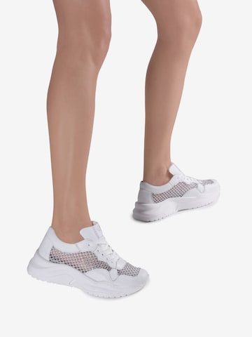 Baldinini Sneakers in Silver: front