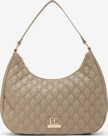 Enrico Coveri - Bolso de mano 'Zipline 3' en beige: frente