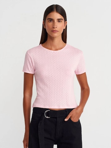 Maglietta di Dilvin in rosa: frontale