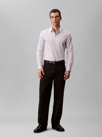 Slim fit Camicia di Calvin Klein in grigio