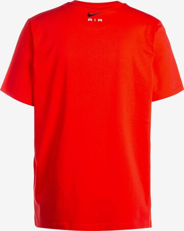 Nike Sportswear Μπλουζάκι 'Air' σε κόκκινο