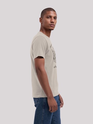 T-Shirt 'See You On The Next Wave' F4NT4STIC en beige