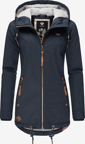 Veste d’hiver 'Zuzka' Ragwear en bleu : devant