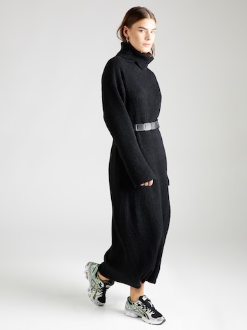 NLY by Nelly Knitted dress in Black
