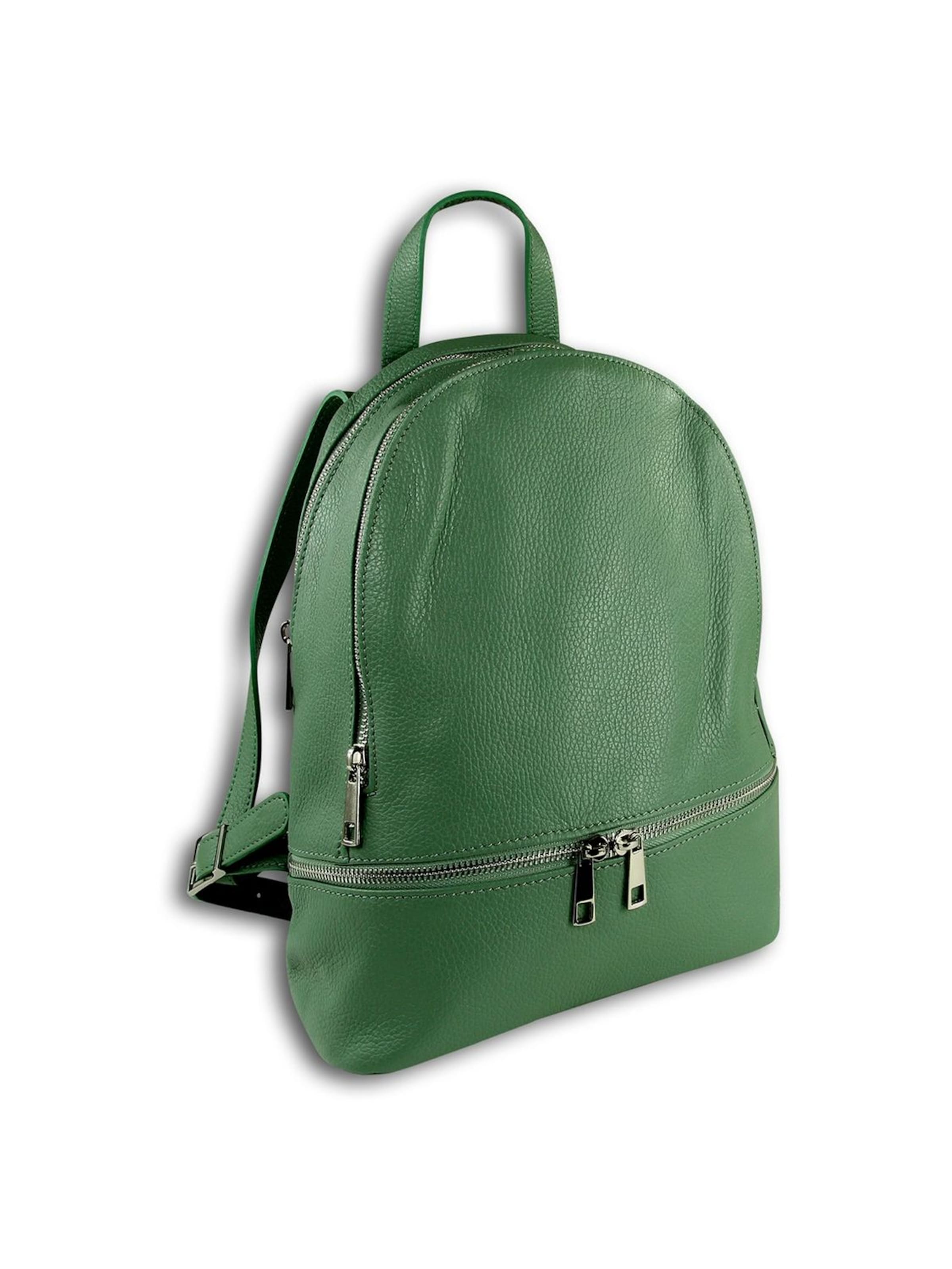 Sac à dos Toscanto en vert : devant