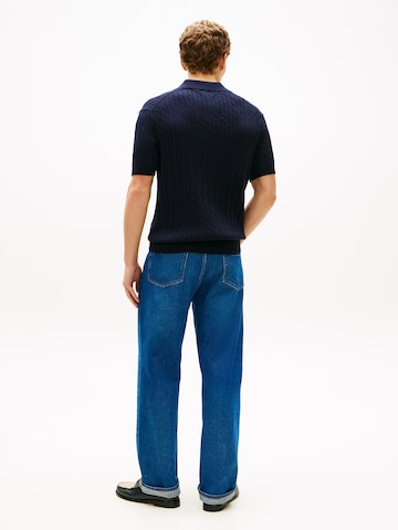 TOMMY HILFIGER Pullover in Blau