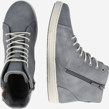 MUSTANG High-Top Sneakers in Blue