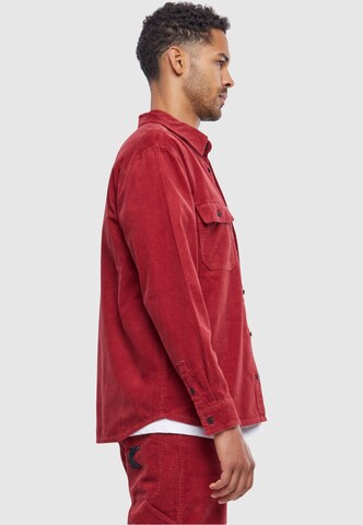 Karl Kani Regular fit Button Up Shirt in Red