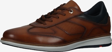 LLOYD Athletic Lace-Up Shoes in Brown: front