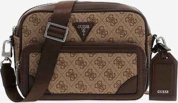 Borsa a tracolla 'HMMILLP6222' di GUESS in marrone: frontale