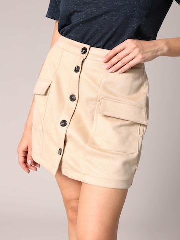 Deeluxe Rok 'VALENTINA' in Beige
