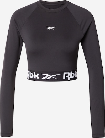 Sportiniai marškinėliai iš Reebok, spalva – juoda / balta, Prekių apžvalga
