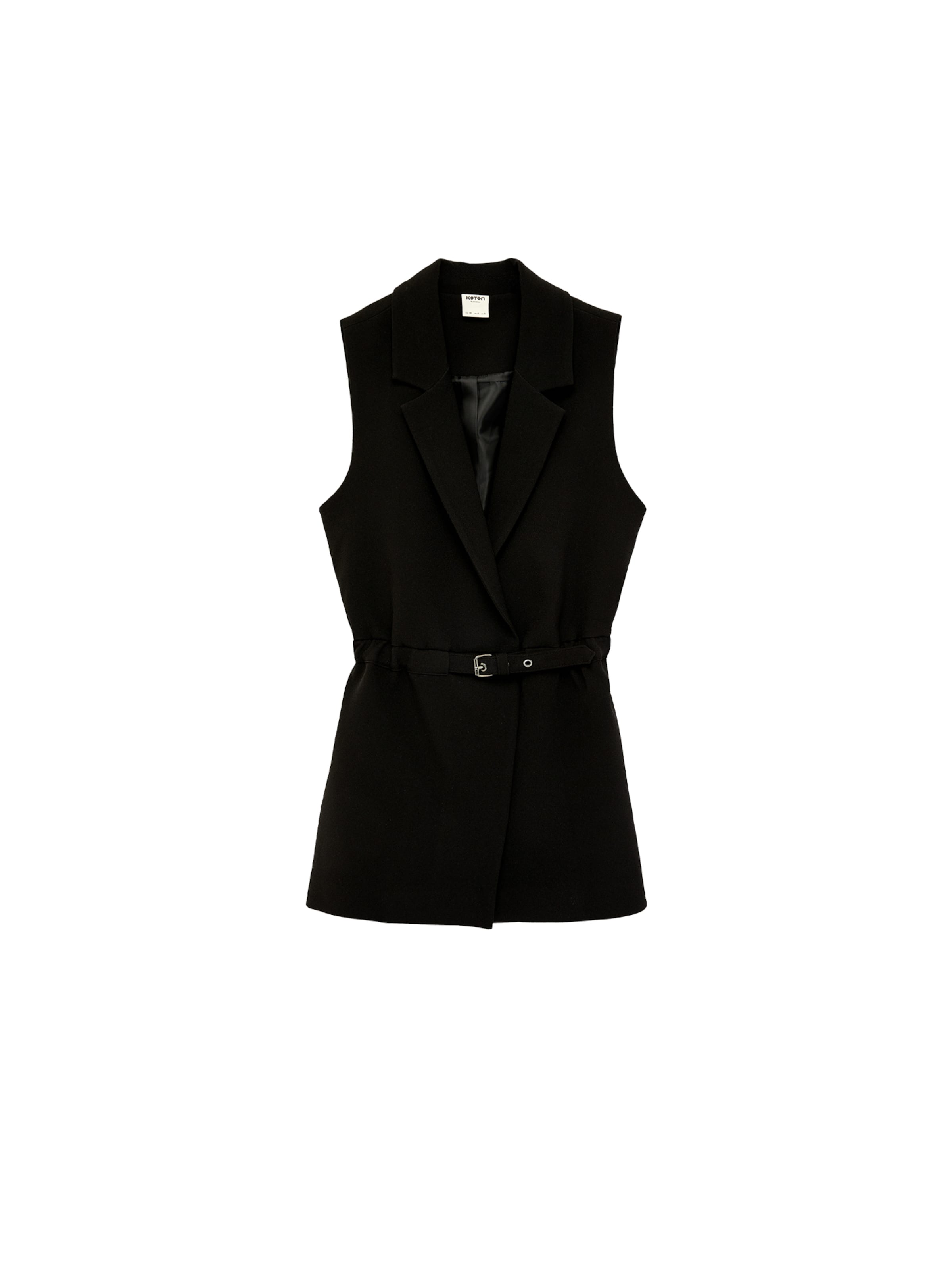 Koton Gilet in Zwart: voorkant