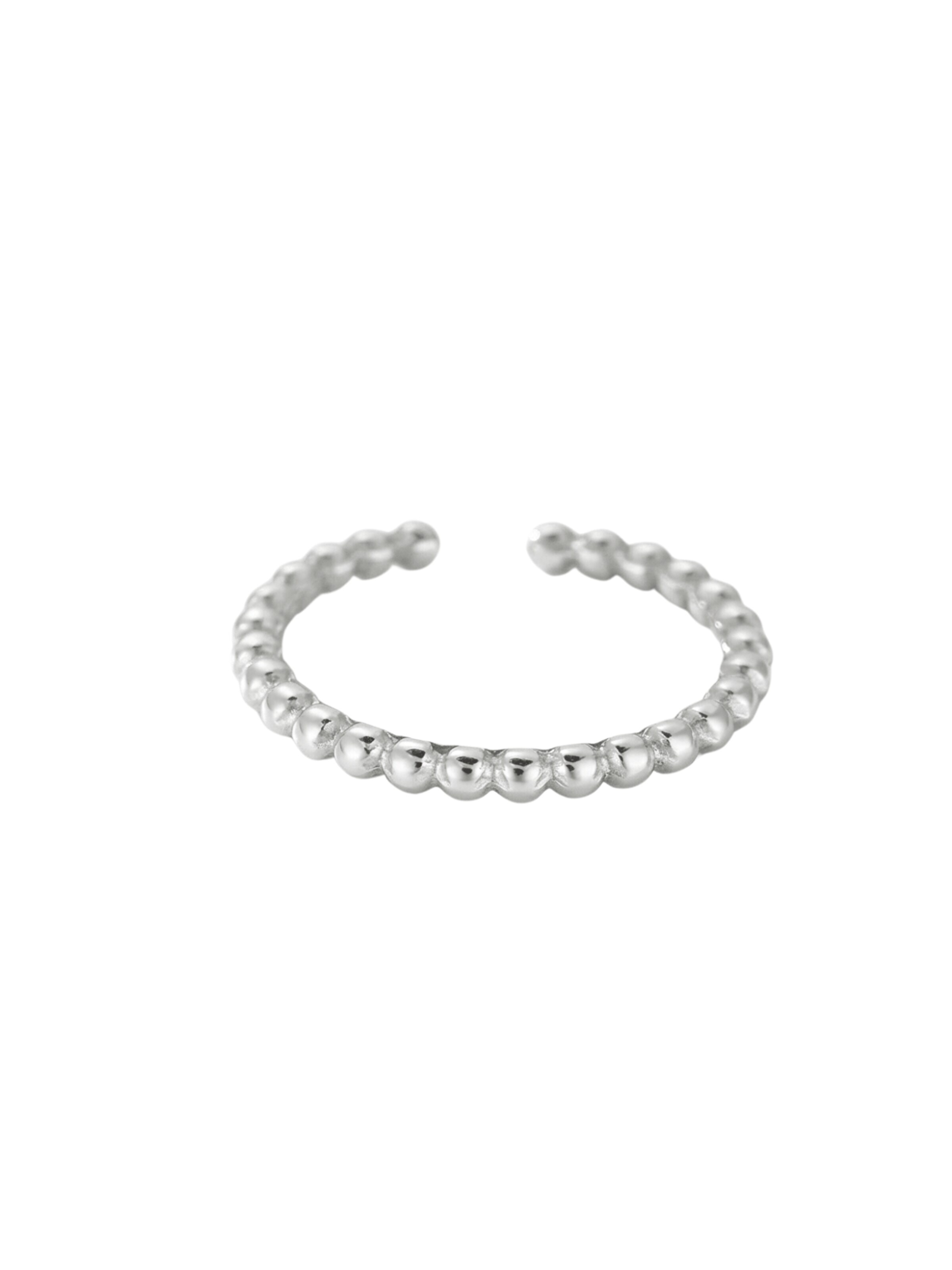 lePelou Ring 'DOTTY' in Silver: front