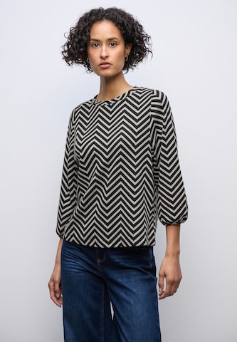 STREET ONE Bluse in Schwarz: Vorderseite