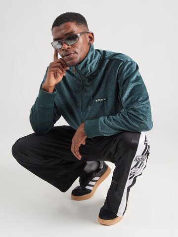 ADIDAS ORIGINALS - Sudadera con cremallera en verde