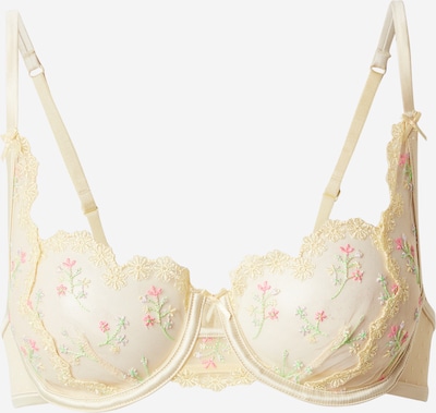 ETAM Rintaliivi 'REVEUSE' värissä keltainen / vaaleanvihreä / roosa / valkoinen, Tuotenäkymä