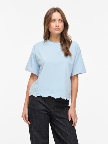 Maglietta 'VINorani' di VILA in blu: frontale