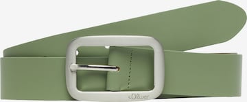 s.Oliver Belt in Green: front