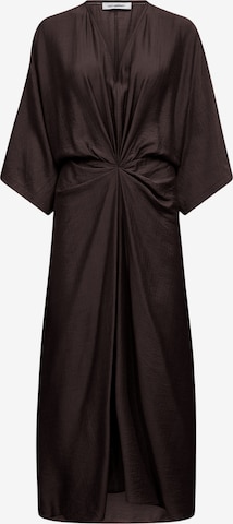 co'couture Kleid 'Hera' in Braun: Vorderseite
