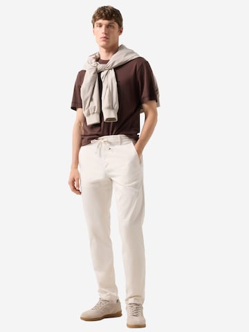 BOGNER Regular Chinohose 'Riley ' in Beige