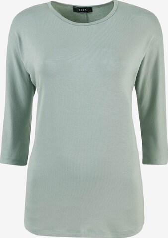 Camicia da donna di LELA in verde: frontale