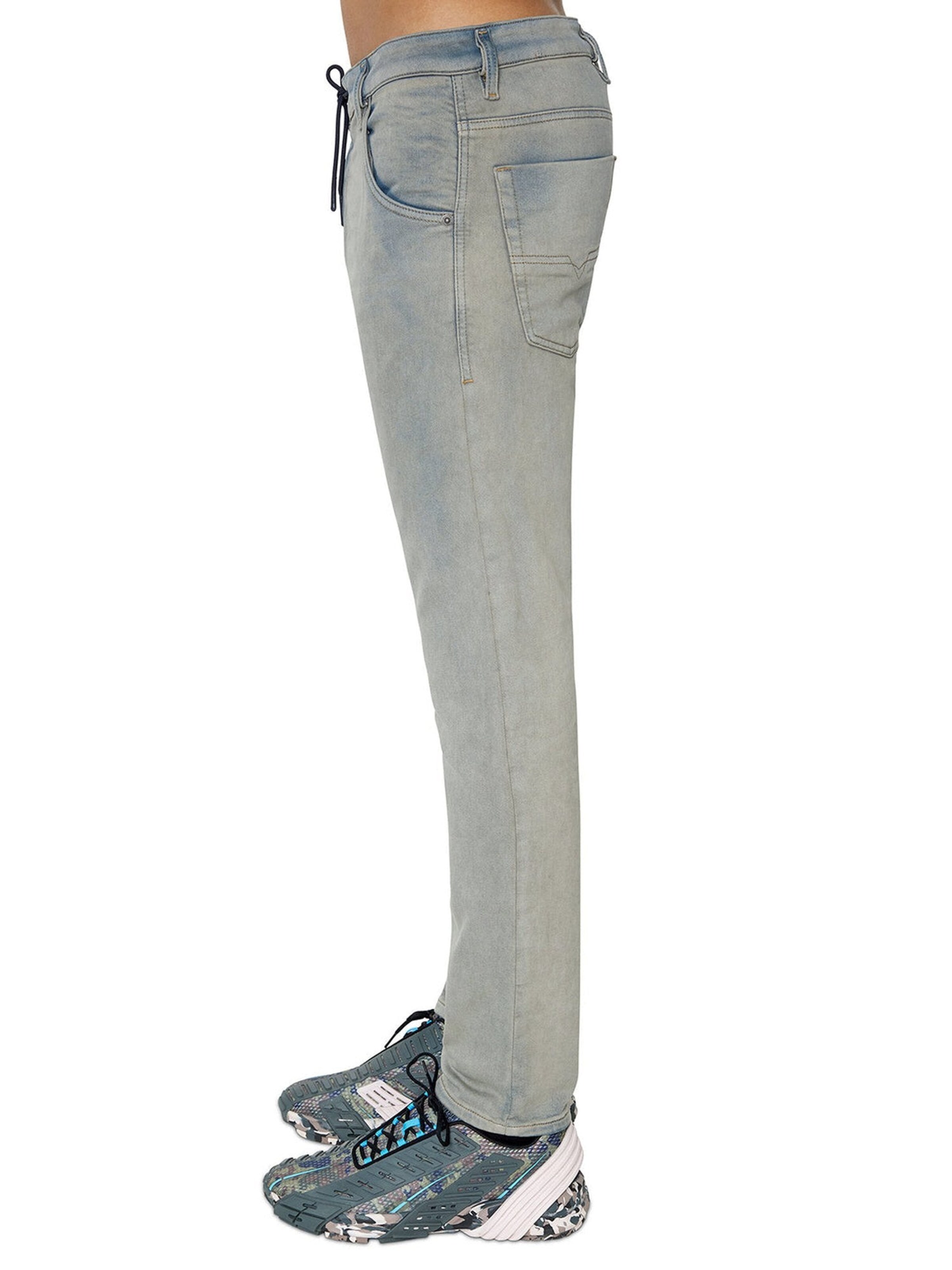 DIESEL Tapered Jeans 'Superstretch JoggJeans Krooley'‌‌‌‌‌‌‌ in Grau