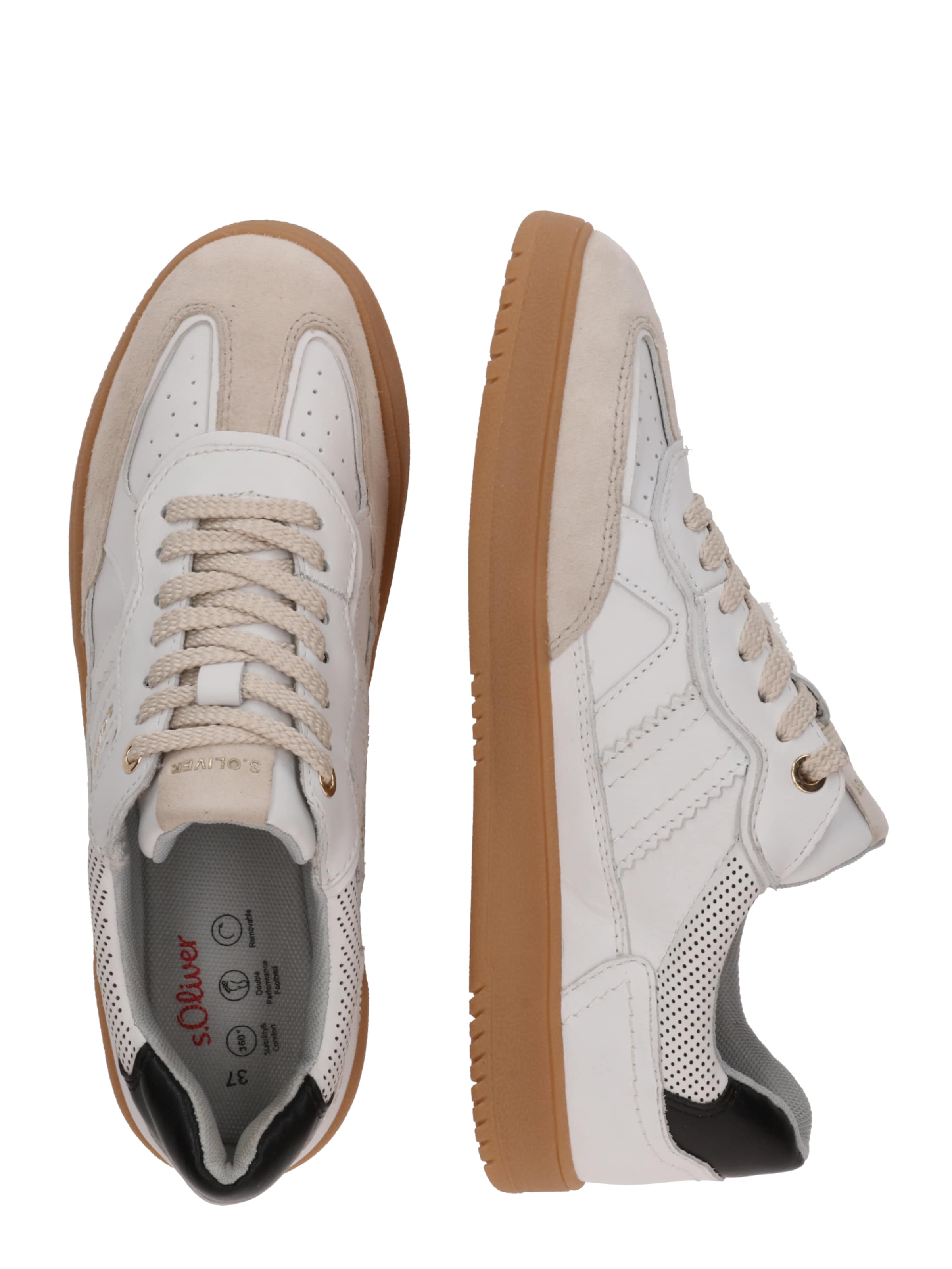 s.Oliver Sneaker low i hvid
