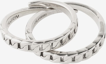 Pilgrim Ring in Silber: front