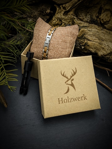 Holzwerk - Pulsera 'AMMERSEE' en plata