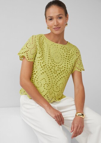s.Oliver BLACK LABEL Bluse in Grün