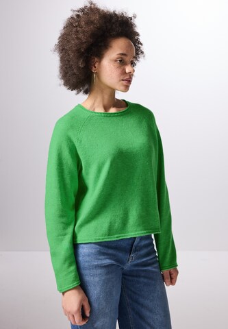Street One Studio Pullover in Grün: Vorderseite