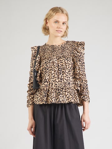 Chemisier 'CRISP' Munthe en beige : devant