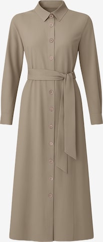 Touche Prive Blusenkleid in Grau: Vorderseite