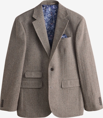 Slim fit Giacca business da completo 'Signature' di Next in marrone: frontale