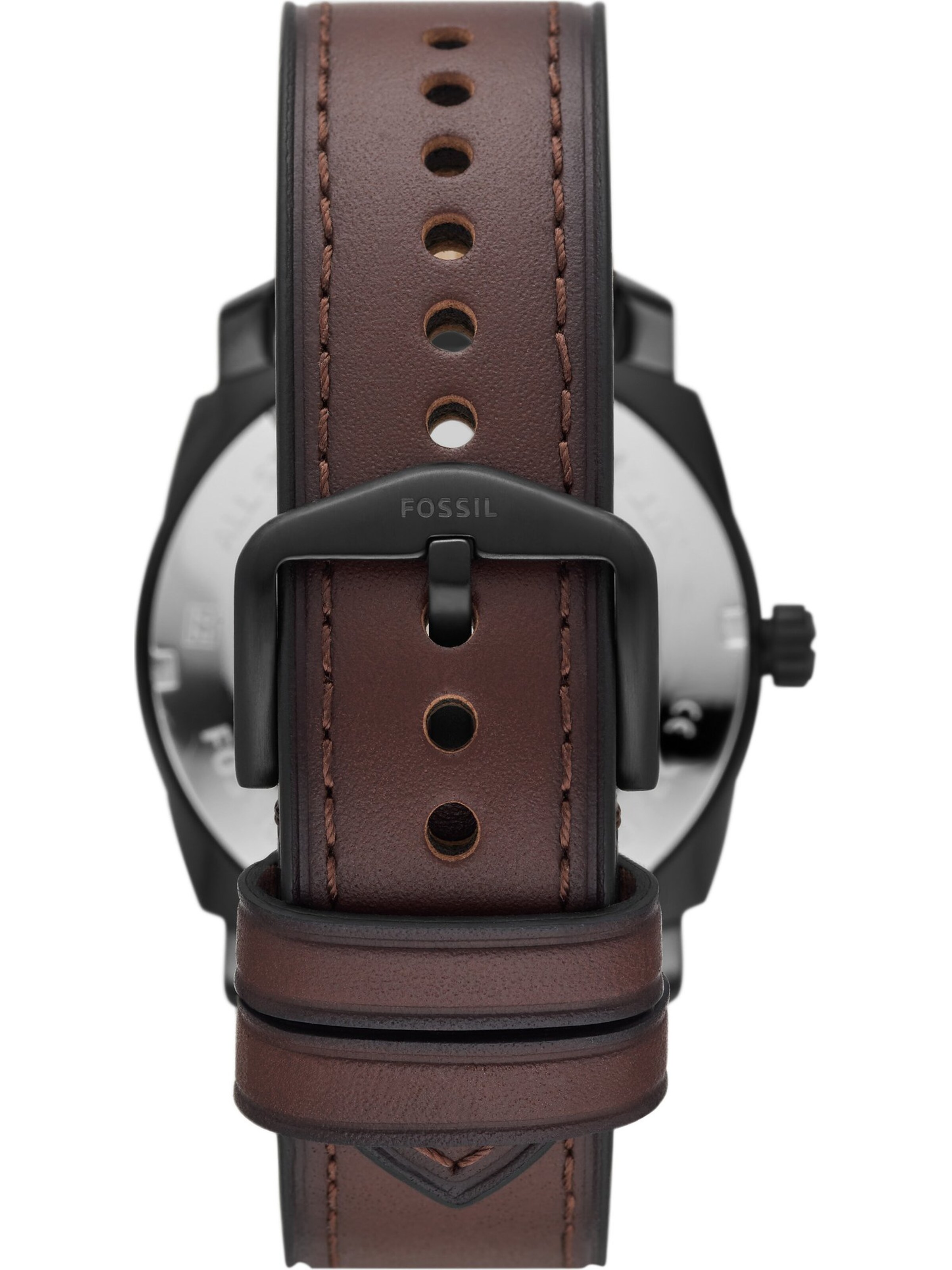 FOSSIL Analogové hodinky – hnědá