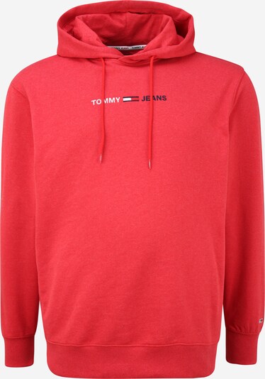 Tommy Jeans Plus Sweat-shirt en bleu foncé / rouge chiné / blanc, Vue avec produit