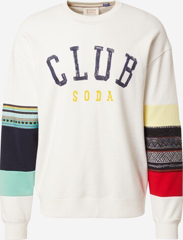 SCOTCH & SODA - Sweatshirt em branco: frente
